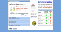 Desktop Screenshot of ezchangelog.com